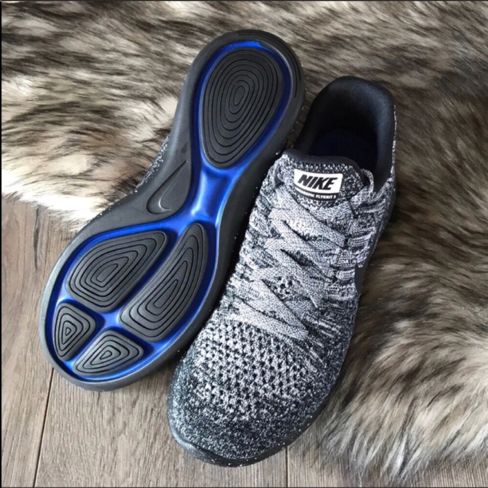 NWT Nike lunarepic flyknit 2 Oreo - Picture 5 of 8
